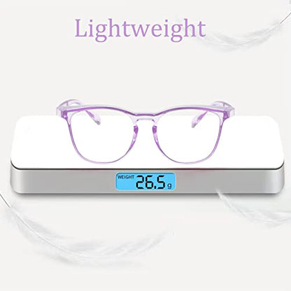 Safety Glasses for Men Women, Anti Fog Safety Goggles Comfortable Blue Light Blocking UV Protective Adult Nurse - color: Square Purple 1pack