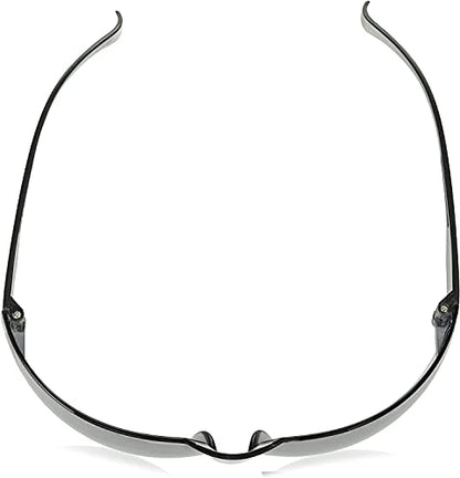 BISON LIFE Safety Glasses - Scratch Resistant Wrap Around Eyewear, Polycarbonate ANSI Z87.1 Impact Resistant Lens - color: Gray/Gray