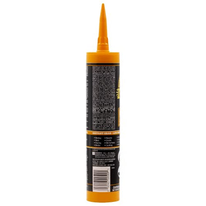Gorilla Heavy Duty Ultimate Construction Adhesive, 9 Ounce Cartridge, White, (Pack of 2) - size: 2 - Pack