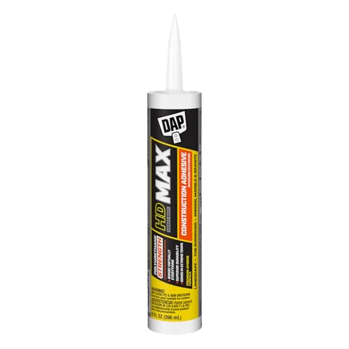 DAP INC 27511 Adhesive-Caulk, 9.0 Oz, White