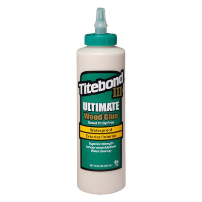 Titebond III Ultimate Wood Glue, 16-Ounces #1414 - size: 16 Ounce