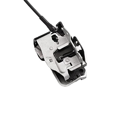 Rear Left Door lock latch w/Cable assembly compatible for Ford F250 F350 Super Duty Extended Cab 1999-2007 Driver rear door upper&lower latch repalcement 6C3Z28264A01AA - size: F250 99-07 Rear Left