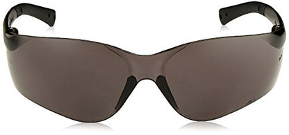 Crews BKH25G BearKat Magnifier Polycarbonate 2.5 Diopter Gray Lens Safety Glasses with Non-Slip Hybrid Black Temple Sleeve (Pack of 2) - color: Gray Lens, size: 2.5 Diopter (Pack of 2)