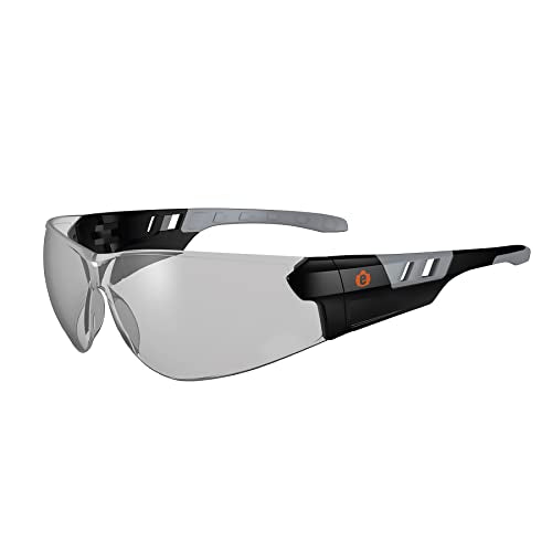 Three Dog Bakery Ergodyne Skullerz SAGA Anti Scratch Safety Glasses, Anti-Fog, ANSI z87.1, 13 Ounce (Pack of 1) - color: In/Outdoor Lens
