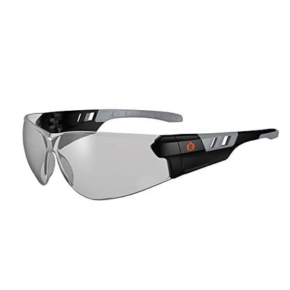 Three Dog Bakery Ergodyne Skullerz SAGA Anti Scratch Safety Glasses, Anti-Fog, ANSI z87.1, 13 Ounce (Pack of 1) - color: In/Outdoor Lens