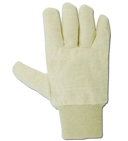 MAGID MultiMaster T1032RNO Cotton Glove, Knit Wrist Cuff, Large (108 Pair), Cream, 9/L, Model Number: T1032RNO-9 - size: 9/L, style: 108 Pair