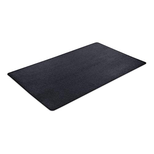 VersaTex Multi-Purpose Recycled PVC Floor Mat for Indoor or Outdoor Use, Utility Mat for Entryway, Tool Bench, Garage, Under-Sink, Patio, and Door Mat; 36" x 60", Black - size: 3' x 5' (Rectangular)