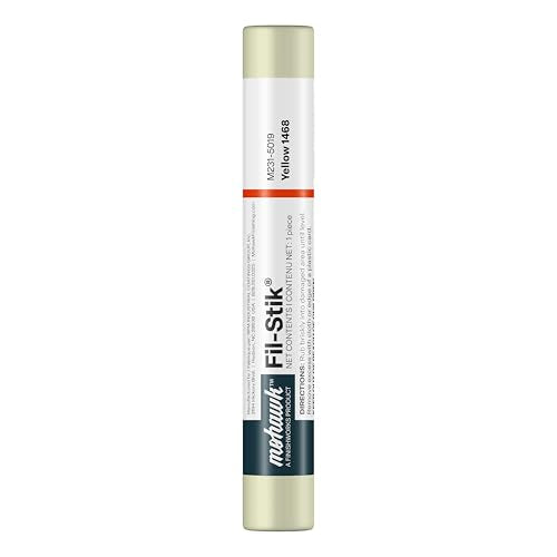 Mohawk Fil-Stik, Wax Putty Stick for Wood Repair, Yellow 1468, M231-5019, 1 Count