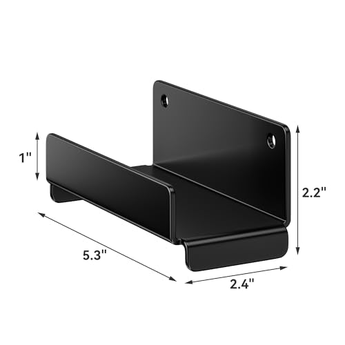 niffgaff Ladder Hooks for Garage Wall, 4 Pack Heavy Duty Wall Mount Storage Hanger for Ladders, Chairs & Patio Furniture, Fits Step & Extension Ladders, Garage Organization - size: 4 Pack