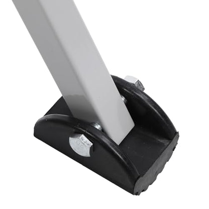 Keenso Wing Span Ladder Standoff Strong Stable Stabilizer for Safe Home Climbing, Material: Steel, Suitable for Different Ladder Types