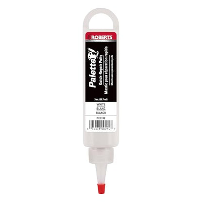 Roberts Palette Quick-Repair Putty for Wood, Laminate & Vinyl - White - color: White