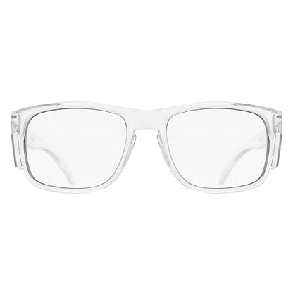 Z87Anti-Fog Photochromic Blue Light Blocking Safety GlassesUV400 Impact Resistant Protective Eyewear, for Men Women - color: Clear