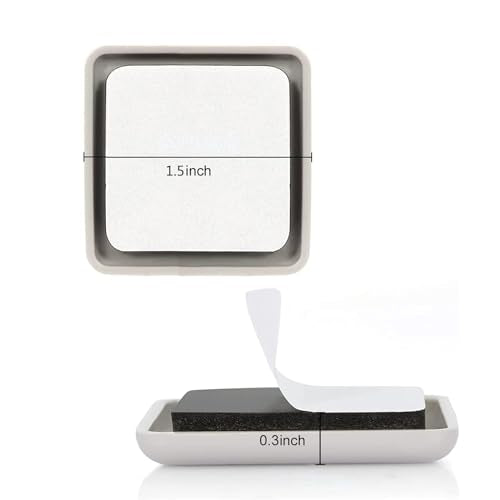 30pcs 1-1/2" Self-Stick Furniture Sliders,Square Small Furniture Sliders for Carpet,Furniture Moving Glides for Furniture-Adhesive Carpet Sliders - size: 30 Pcs 1-1/2" Small Square Self-stick