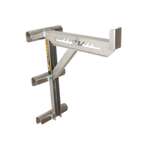 Metaltech 1 Unit 3-Rung Ladder Jack E-LJ30, Aluminum Jack for Scaffolding Extensions and Work Platforms, Scaffold, Masonry, Painting, Roofing Tool for Job Site and Home Improvement - size: 1 Unit 3 Rung