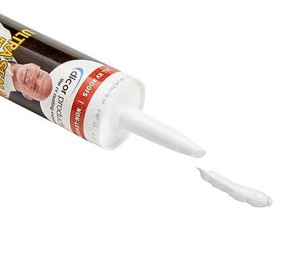 Dicor 651SANSW-1 NON-Leveling Ultra Sealant System - 10.1 Oz, White, High Performance, Non-Yellowing, Fast Curing, Durable, Highly Compatible, UV Stabilized - style: Non-Leveling Ultra Sealant