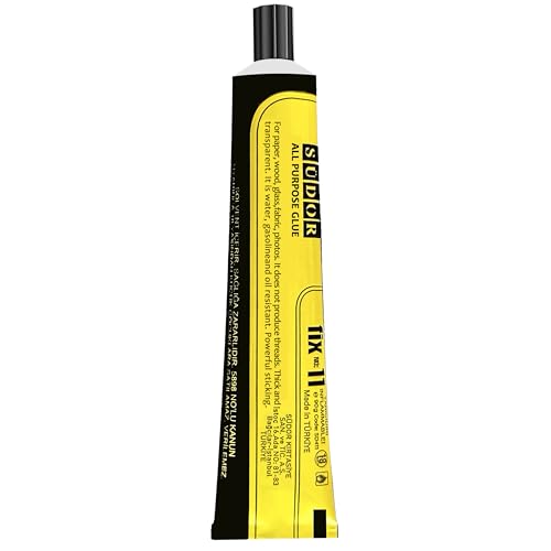 Heavy Duty Liquid Super Glue 90g – Clear Multi-Purpose Adhesive for Plastic, Wood, Metal, Glass, Fabric & Craft Repair – Strong Waterproof Epoxy Resin Pegamento with Brush for DIY, Nails & Sticks