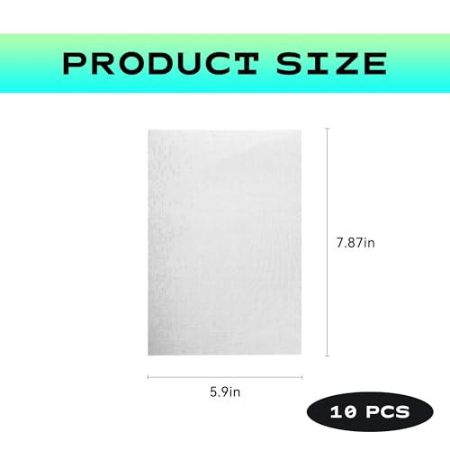 10PCS Welding Mesh, 5.9 × 7.9 inch Plastic Reinforcing Stainless Steel Wire Mesh Screen for Thermoplastic Repair, Plastic Welding Kit for Car Bumper, Kayak, Window Screen Fireplace Nets