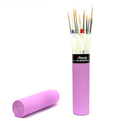 15 Pcs Detail Fine Paint Brushes Micro Mini Tiny Artist Paintbrush Set | Ultra Fine Point Tip | for Miniature Acrylic Script Liner Oil Watercolor Nail Art Painting
