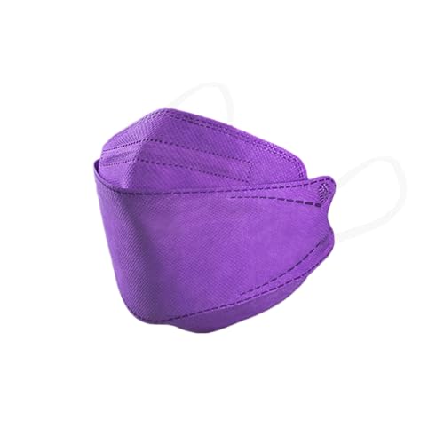 akgk KN95 Face Masks 50 Pack, 5-Ply Disposable Multicolor Face Mask Against PM 2.5 Smoke and Dust - color: Z-50 Pack-multicolor