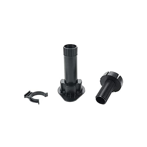 4.7 to 5.9 Inch Height Adjustable Cabinet Leveler 4Pcs, Furniture Leveler Legs, Black Plastic Leveling Feet for Kitchen Cupboard Table Shelves Nightstands - size: 4.7-5.9 Inch