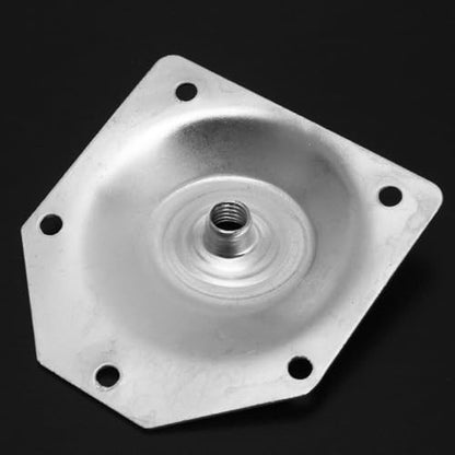 FABULETTA Angled Leg Bracket, Galvanized Iron Furniture Foot Plate with Screws, for 3-4cm Solid Wood Table Chair Bedside Cabinet Assembly Repair Kit