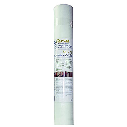 FibaFuse 36 inch x 75 feet Paperless Wall Reinforcement, White