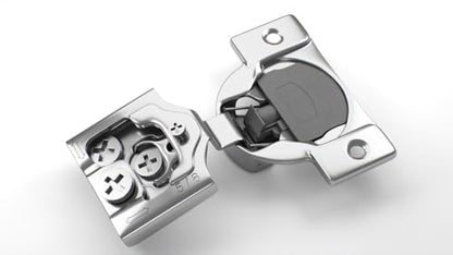 Berta 2-Pack, 5/8 inch Overlay Soft Closing Face Frame Cabinet Hinges, 105 Degree 6-Ways 3-Cam Adjustment Concealed Kitchen Cabinet Door Hinges with Screws (5/8 inch, 2 Pieces) - size: 5/8 In. Overlay | 2 Pieces