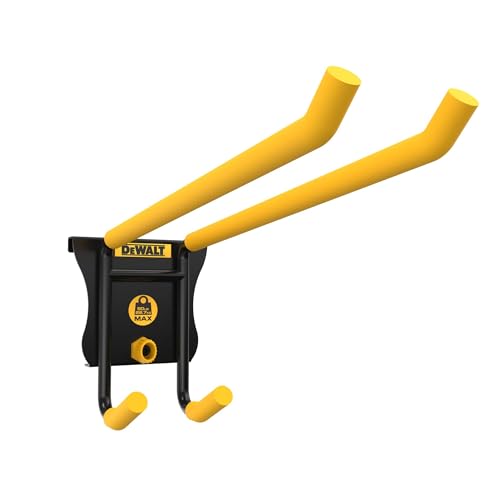 DEWALT Tool Organizer, Standard Double Hook for Long Handled tools, DEWALT Workshop Storage System Compatible (DWST82815) - style: Standard Double Hook