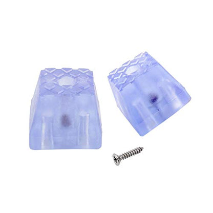 10 PCS Silicone Square Furniture Pads,Non Slip Non Skid Furniture Feet for Table,Desk,Chair,Sofa Leg,Noise Canceling Heavy Duty Furniture Sliders,Furniture Cups to Protect Hardwood Floors (37x30mm) - size: 37x30mm