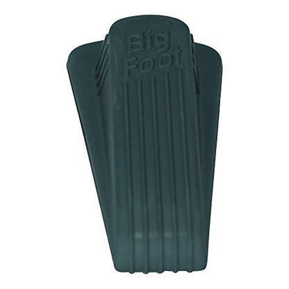 Master Caster Big Foot Doorstop, 4.75 x 2 x 1.25 Inches, Gray, 1/Pack (00941) (Pack of 2) - color: Gray, size: 941 (Pack of 2)