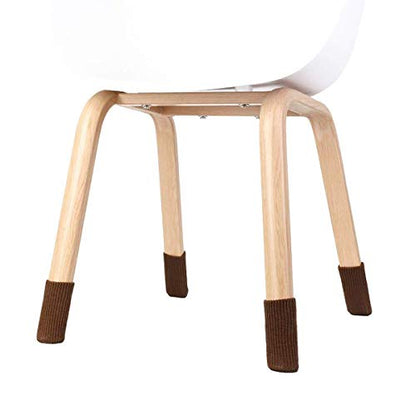 TEKEFT 20 pcs Knitting Wool Furniture Socks Chair Leg Socks Furniture Sliders That Protect Hardwood Floors from Scratches Socks Gifts