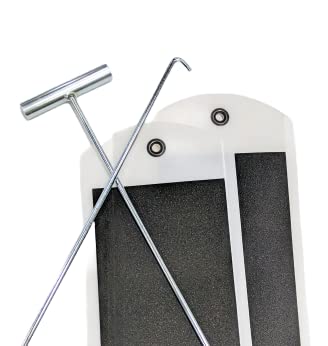 Professional Pull Furniture Slides for Carpet Plus Handles OR Straps - Bundled Kits (6" with Handles) - size: 6' with Handles