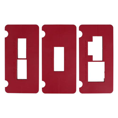 Milescraft 1229 Hinge Jig PLUS – Dual Clamping Door Hinge Jig Door Hinge Mortiser. Complete Hinge Installation Kit Rout Mortises from 2.5” to 4.5”. Strike and Latch Plates Included for Standard Doors