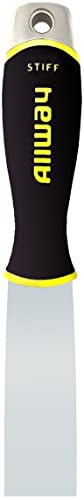 ALLWAY DSX15S Soft Grip Stiff Putty Knife with Hammer End, 1-1/2" - style: 1-1/2" Stiff Blade