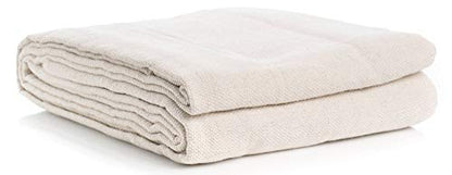 AK Trading CO. Heavy Duty Canvas Drop Cloth, Painters Drop Cloth for Furniture & Floor Protection with Sturdy Double Stitched Edges (6 ft x 9 ft) - size: 6 ft x 9 ft