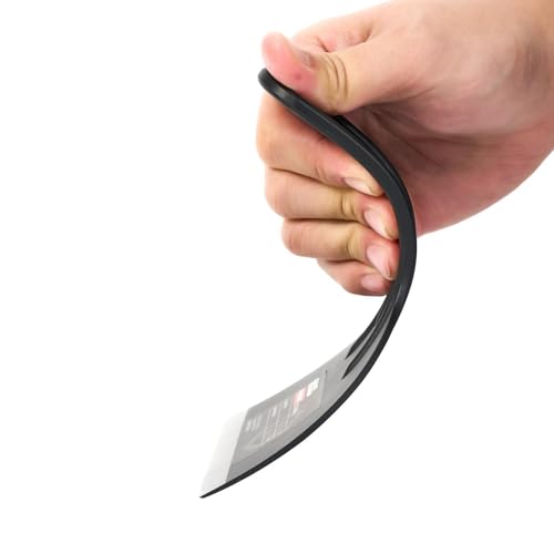 Black Canyon 4 Inch Plastic Putty Knife Set, 5 Pack Flexible Scraper Tools, Lightweight PP Spackle Knife for Drywall, Patching, Painting, Caulking & DIY, Non-Scratch Spreader, Black - size: 4"