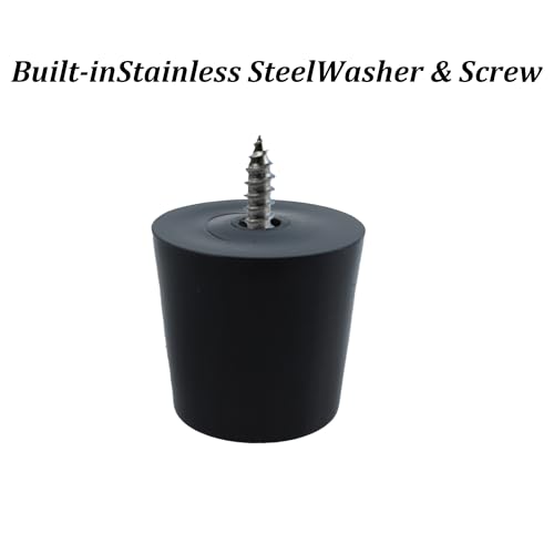Rubber Cone-Shaped Machine Foot Shock-Absorbing pad, Instrument Chassis pad,Table and Chair Anti Slip Foot pad - size: 32*27*30