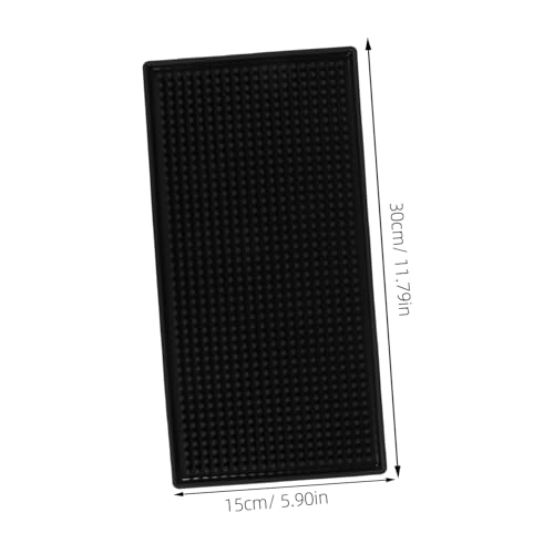 Housoutil Non-Slip Tool Bench Mat: Anti-Static Rubber Liner - Spill Pad for Workshop Tables Garage Workbenches & Craft Stations