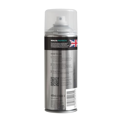 JENOLITE Stop Leak Sealer Spray - Instant Waterproof Sealant Spray - Fills, Seals & Stops Leaks | Perfect for Gutters, Flat Roofs, Waste Pipes, and More - Black, 400ml (14 Ounces) - style: Black - 400ml (Pack of 1)