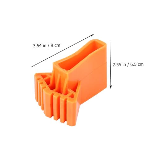 Alipis 6pcs Non-Slip Ladder Feet Mat Plastic Foot Cushion Anti-Skid Folding Ladder Covers Stabilizer Accessories for Safe Climbing