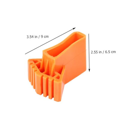 Alipis 6pcs Non-Slip Ladder Feet Mat Plastic Foot Cushion Anti-Skid Folding Ladder Covers Stabilizer Accessories for Safe Climbing