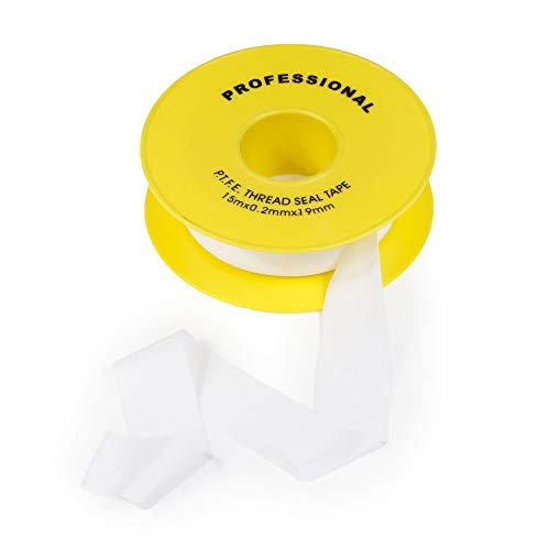 3/4 Thread Seal Tape PTFE 3/4 Thread Seal Tape for Plumbers Premium Grade Teflon Tape for Plumbers Tape PTFE Tape Sealing Tape,Plumbing Tape Sealant Tape,Thread Seal Tape White