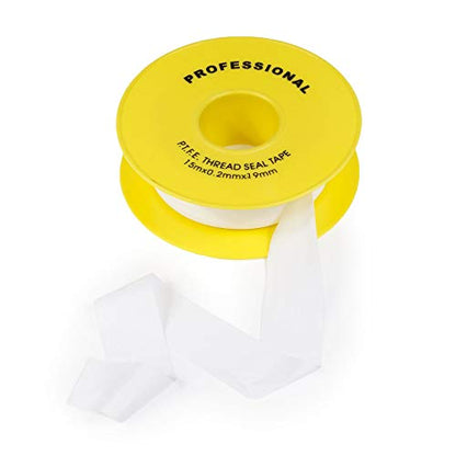 3/4 Thread Seal Tape PTFE 3/4 Thread Seal Tape for Plumbers Premium Grade Teflon Tape for Plumbers Tape PTFE Tape Sealing Tape,Plumbing Tape Sealant Tape,Thread Seal Tape White