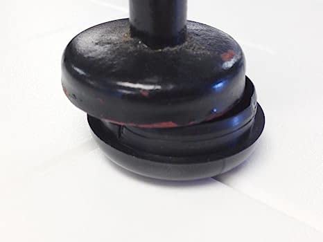 1-1/2" Deluxe Wrought Iron Chair Glide, Black, Pack of 32 - size: Pack of 32