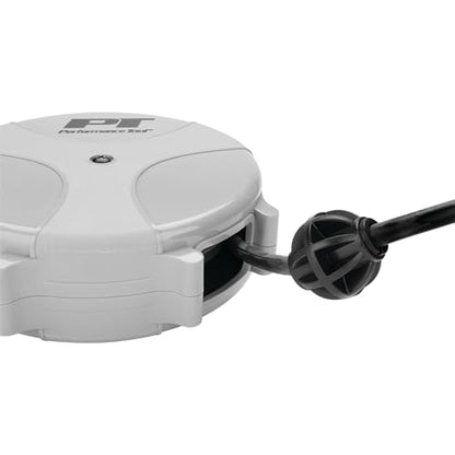 Performance Tool W2275 20' 18GA Retractable Cord Reel with Spring Loaded Auto-Rewind - size: 20 Feet