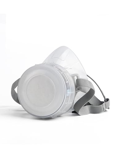 Breathing Safety Mask Washable sanding respirator kit | Dust Proof Respirator for Painting, Carpentry, Grinding - color: Mask 1 Set + 5 Cotton Filter