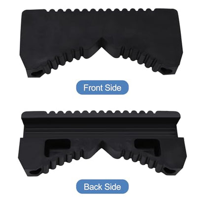 Anti-Slip Ladder Stabilizer, Rubber Steep Ladder Accessory Ladder Stabilizer Rubber Fall Prevention, Scratch Protection, Extension Ladder Attachment Against Wall, Telegraph Pole