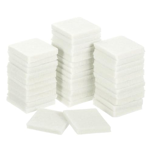 uxcell Furniture Pads, 36Pcs 1.25" - Square Self Adhesive Felt Furniture Pads, Floor Protectors for Furniture Feet Chairs Legs Hardwood Floors (Beige) - color: Beige, size: 1.25"