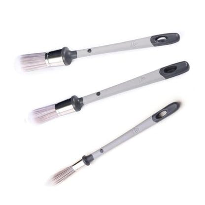 Trim Paint Brushes, 3 Packs with 0.45/0.75/1 Inch Paint Brushes for Walls, Touch Up Brushes, Small Paint Brush for House Wall Edges, Trim Painting Brush