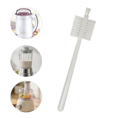 ZYAMY 10PCS Juicer Cleaning Brushes 17.5cm/6.9in Long Double Sided Brushes for Bottles Glassware Multi Purpose for Cleaning Appliances Tile Grout Window Tracks and Sinks